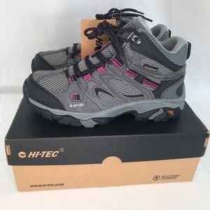 Hi-Tec Ravus Vent Mid Womens Gray Hiking Boots S 7